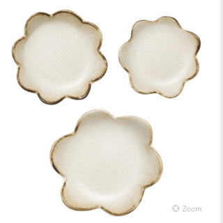 CECILE SET OF 3 FLOWER PLATES