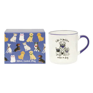 LIFE IS BETTER WITH A DOG MUG