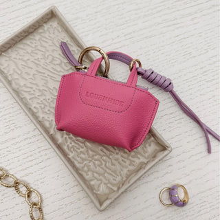 Gina Bag Charm - Hot Pink