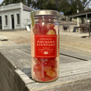 RHUBARB AND CUSTARD - 175g (SOVEREIGN HILL)