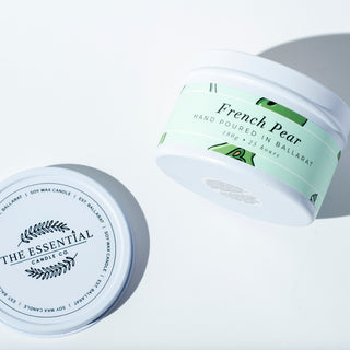 FRENCH PEAR TIN CANDLE