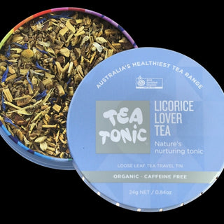 LICORICE LOVER TEA - LOOSE LEAF TRAVEL TIN
