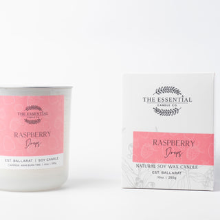 RASPBERRY DROPS SIGNATURE CANDLE