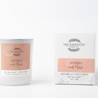 MYRRH AND MUSK - SIGANTURE CANDLE