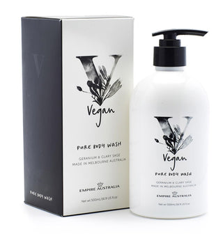 VEGAN RANGE 500ml - PURE BODY WASH