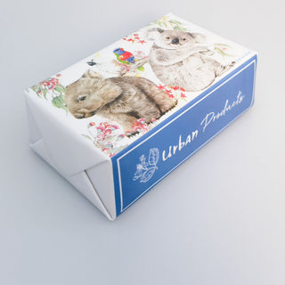 POPCORN BLUE AUSTRALIAN SOAP WHITE & BLUE