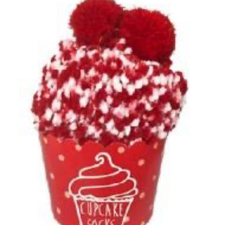 CUP CAKES SOCKS - RASPBERRY SWIRL