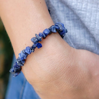 LAPIS LAZULI CRYSTAL BRACELET