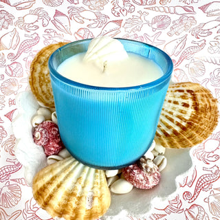 CHERRY BLOSSOM - AQUA COASTAL CANDLE