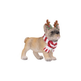 REINDEER DOG ORNAMENT
