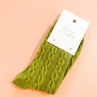 CREW SOCKS - GREEN