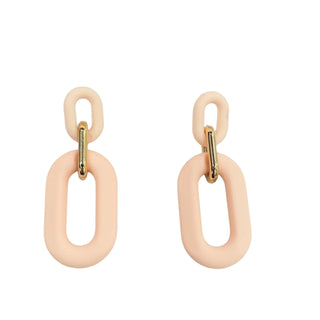 CALIPO EARRINGS PEACH