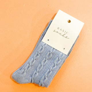 CREW SOCKS - BLUE