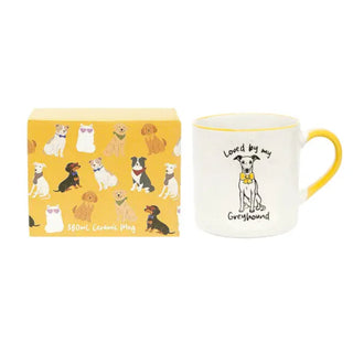 LOVED BY MY GREYHOUND MUG