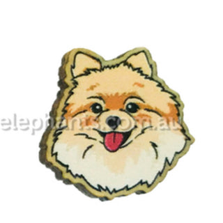 Pomeranian earrings