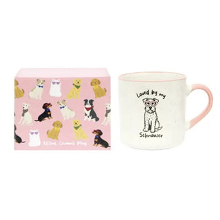 LOVED BY MY SCHNAUZER MUG