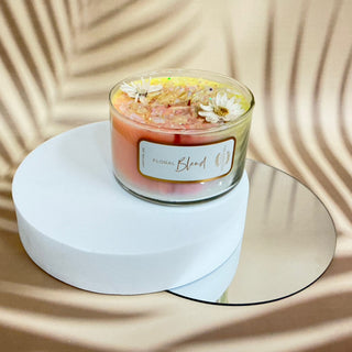 FLORAL BLEND BOHO CANDLE