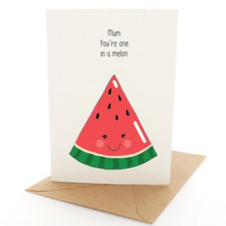 Punny Melon - Mothers day card