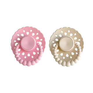 CMC 'Bubble' Dummies Bloom Baby Pink + Oatmeal: Size 3