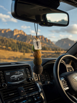 MOSS FELT BALL DIFFUSERS
