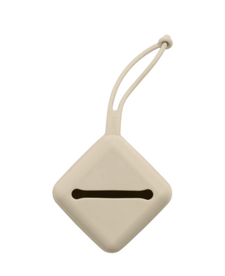 BIBS- PACIFIER CASE- VANILLA