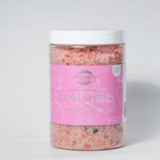 STRAWBERRIES & CREAM - BATH SALT REFILL TUB