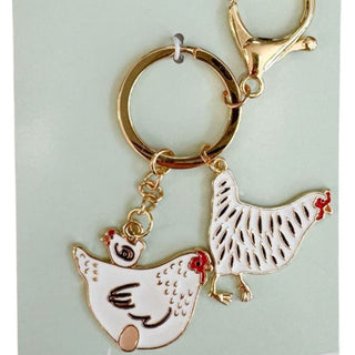 SPRING CHICKEN KEYRING