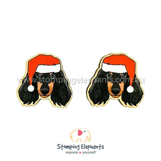 DACHIE LONG HAIRED BLACK CHRISTMAS