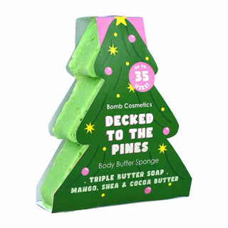DECKED TO THE PINES BODY BUFFER SOAP SPONGE