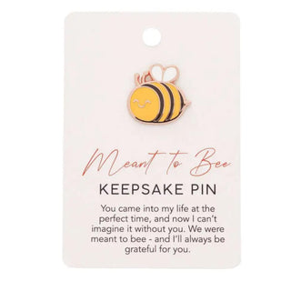 VALENTINES DAY BEE KEEPSAKE PIN