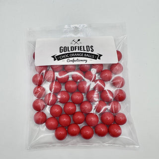 ORANGE BALLS  CHOC- GOLDFIELDS