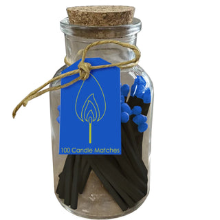Blue 100 Candle Matches