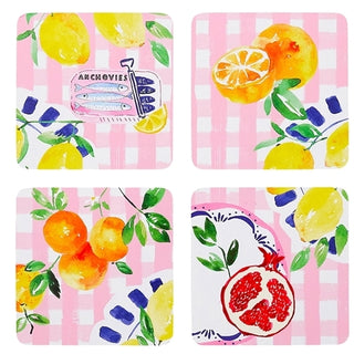 POSITANO SET OF 4 COASTERS