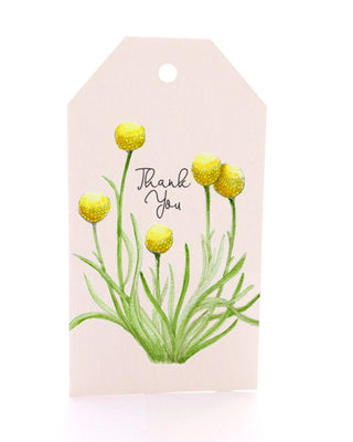 THANK YOU BILLY BUTTON (GIFT TAG)