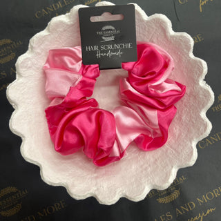 PINK TWO-TONED SCRUNCHIE