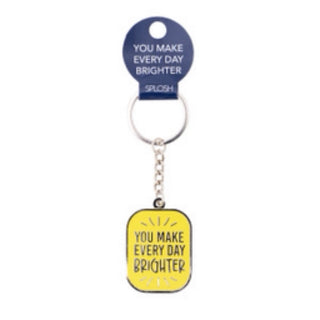 FATHERS DAY BRIGHTER KEYRING