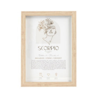 SCORPIO PRINT FRAMED
