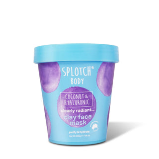 CLEARLY RADIANT COCONUT & HYALURONIC CLAY FACE MASK
