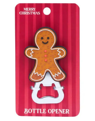 CHRISTMAS GINGERBREAD MAN - BOTTLE OPENER