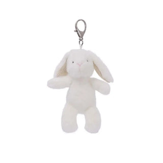MARY MEYER SOFT BUNNY WHITE BAG CHARM