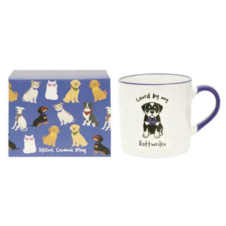 LOVED BY MY ROTTWEILER MUG