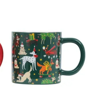 CHRISTMAS DOG MUG