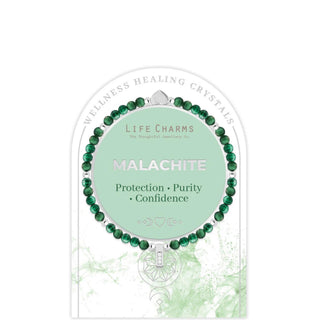 MALACHITE CRYSTAL BRACELET