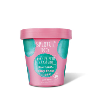 CLEAR BOOST KAKADU PLUM AND CAFFEINE CLAY FACE MASK