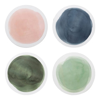 WATERCOLOUR SEASIDE SET OF 4 COASTERS