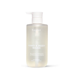 HUXTER 500ML HAND & BODY WASH - BLACKCURRANT, CITRUS AND AMBER