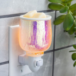 IRIDESCENT GLOW PLUGGABLE CANDLE WARMER