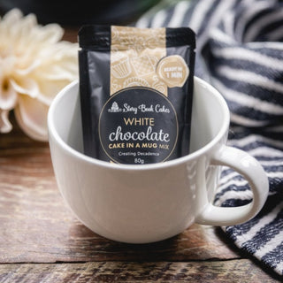 WHITE CHOCOLATE CAKE IN A MUG 80g