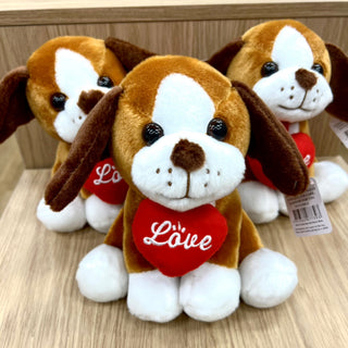 DOG TEDDY WITH HEART