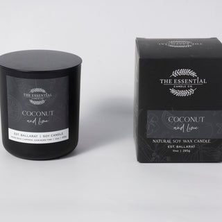 COCONUT AND LIME  - WOOD WICK CANDLE